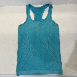 lululemon athletica Teal Tank Top